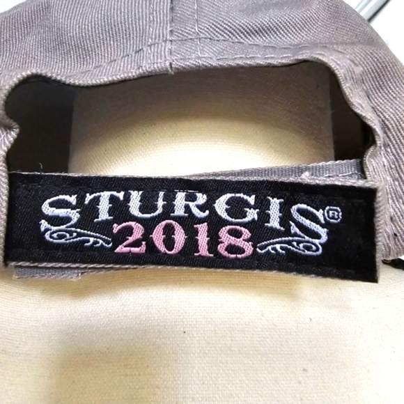 Sturgis 2018 78th Annual Sturgis Black Hills Rally Embroidered Baseball Cap - Picture 7 of 11